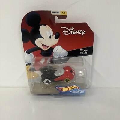 Hot Wheels Disney MICKEY MOUSE 1:64 Scale Die-cast Character Car - Image 1 of 3