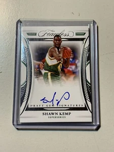 2021-22 Panini Flawless Draft Gem Signatures 25/25 Shawn Kemp #DGS-SKE Auto - Picture 1 of 4