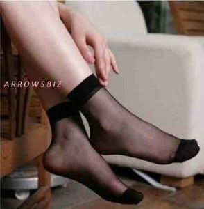 Neu Mode Damen Frauen Mädchen ultradünne kurze Flair Füßlinge Knöchelsocken Socken - Bild 1 von 10