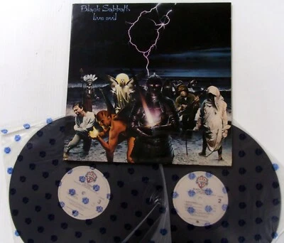 BLACK SABBATH Live Evil 2xLP MINT- Warner Usa Original press w/Insert   a9470 - Image 1 of 4