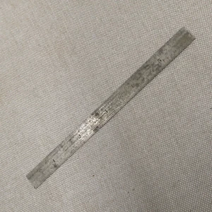 Regla de maquinista L. S. Starrett Co No 338 6 pulgadas acero templado plano y recto - Imagen 1 de 3