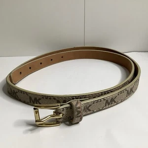 Michael Kori’s Gürtel MK Signature Braun Vanille Kunstleder 42” - Bild 1 von 4