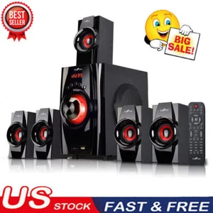 BFS-410 5.1 Channel Surround Sound Bluetooth Speaker System Remote Control New - Picture 1 of 7