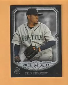 Felix Hernández Seattle Mariners 2017 Topps Museum Collection #24 7L - Imagen 1 de 2