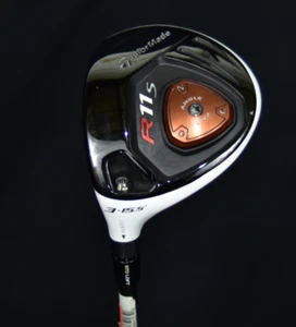 TAYLOR MADE R11 3-WOOD LOFT:15.5 SHAFT:STIFF LENGTH:43 IN LEFT HANDED - Picture 1 of 7
