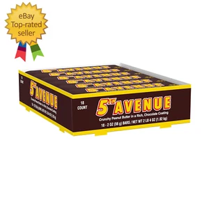 Chocolatey Coated Crunchy Peanut Butter Candy Bars, 2 Oz (18 Count) - Picture 1 of 6