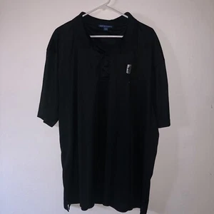 USAG Style You Suck At Golf Shirt Mens 3XL Embroidered Logo Polo Button Up Black - Picture 1 of 5