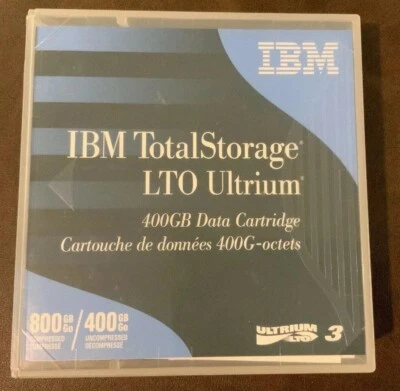 IBM TotalStorage LTO Ultrium 3 800/400gb Cartridge - Image 1 of 2