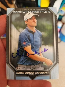 Firmato 2024 Goodwin Champions #51 adrien dumont de chassart. Autografo - Foto 1 di 5