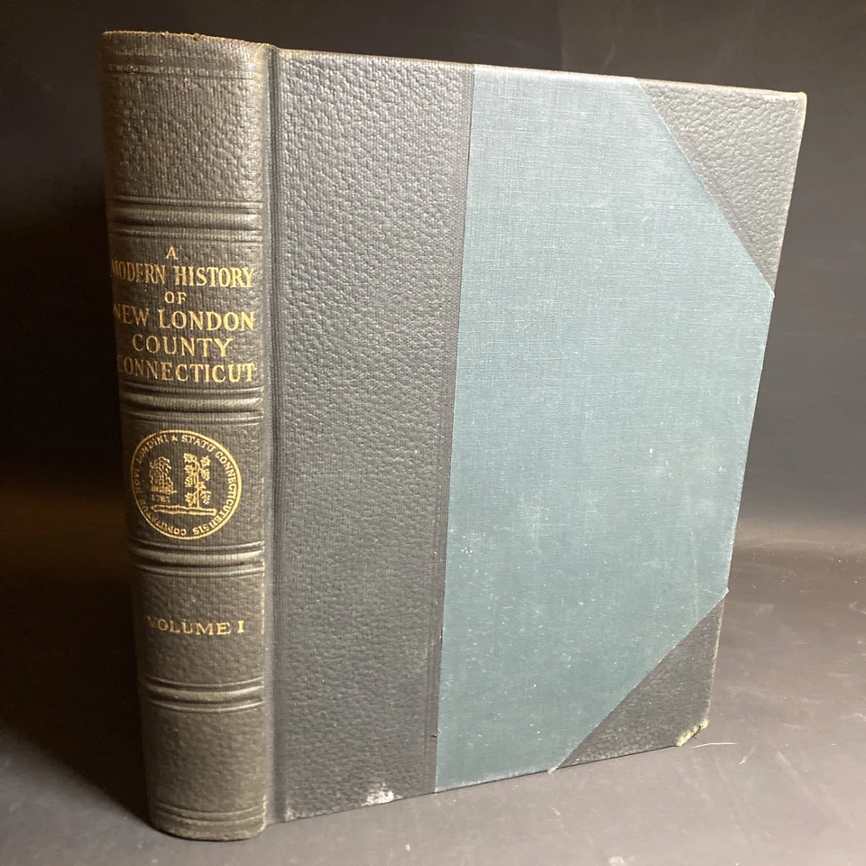 Modern History of New London County Connecticut 1922  Volume 1 / FHB Foto 1 de 4