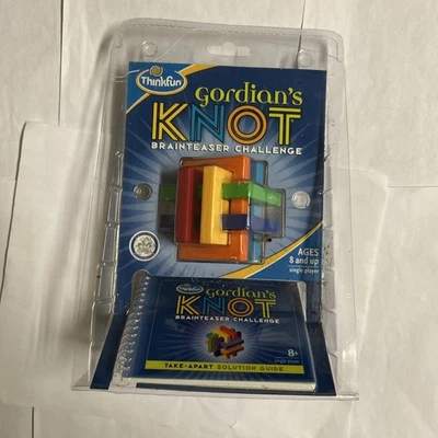 Thinkfun Gordian's Knot Brainteaser Challenge Toy with Guide (2005) Brand New - Image 1 of 4