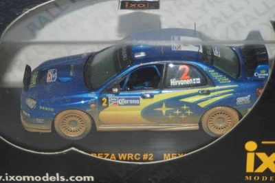 Ixo Subaru Impreza #2 Mexico Rally 2004 Dirty Version RAM158 M.Hirvonen 1:43 - Image 1 of 3