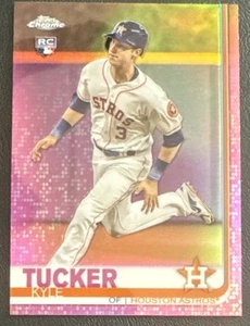 Tarjeta de novato Kyle Tucker 2019 Topps cromo refractor rosa #39 (7337) - Imagen 1 de 2