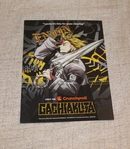 ANIME EXPO 2025 CRUNCHYROLL GACHIAKUTA Promo Karte - Bild 1 von 1