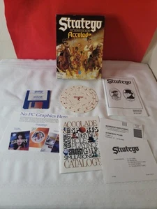 Stratego por ACCOLADE Milton-Bradley AMIGA RARO 1990 Excelente Estado - Imagen 1 de 10
