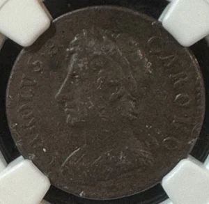 1675 England 1 Farthing King Charles II  NGC VF Details - Picture 1 of 4