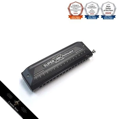 HOHNER New Super64X Chromatic Harmonica in C Key [Includes Ebi Original - Image 1 of 4