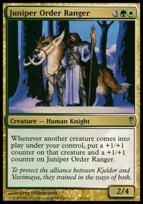 Juniper Order Ranger - Light Play MTG Coldsnap - Image 1 of 1