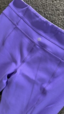Lululemon Groove Flare Yoga Pant Wide Leg 12 Purple Reversible - Image 1 of 4