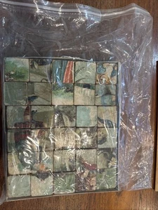 Antique german wood blocks puzzle 1910 - Picture 1 of 2