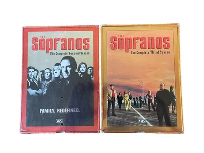Sealed VHS The Sopranos Complete 2nd and 3rd Season HBO - Image 1 of 4