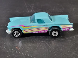 1977 HOT WHEELS FORD THUNDERBIRD T-BIRD BLUE 1:64 DIECAST Black Walls - Picture 1 of 8