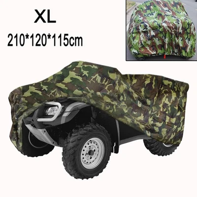 ATV Cover Waterproof Outside UV Rain Dust Protect For Yamaha Grizzly 300 450 550 - Imagem 1 de 4