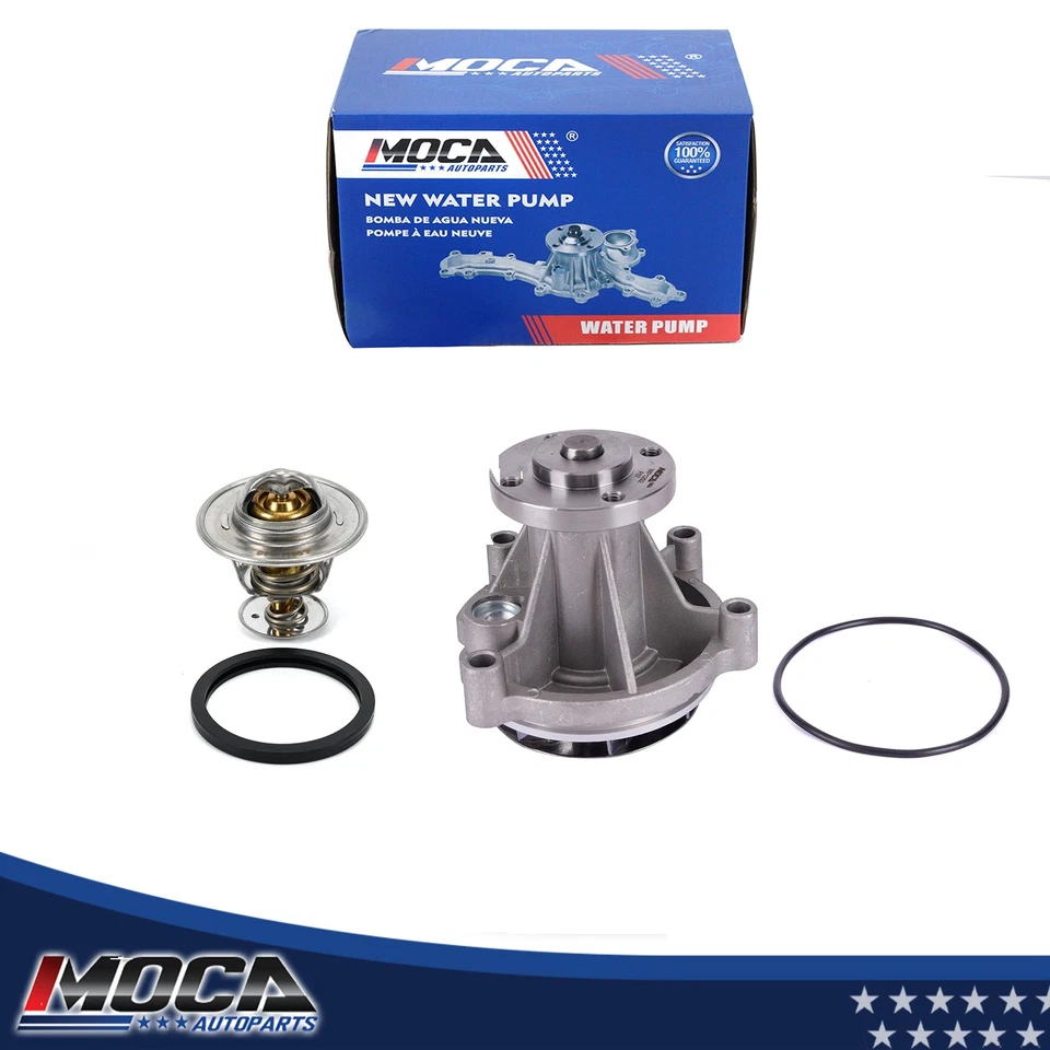 Water Pump & Thermostat for 10-14 Ford Expedition F-150 Lincoln Navigator 5.4L - Image 1 of 4