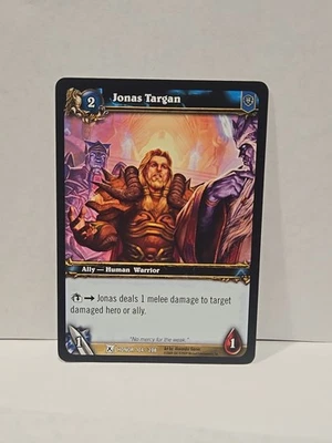 World Of Warcraft TCG Fields Of Honor Jonas Targan Regular Common - Image 1 of 2
