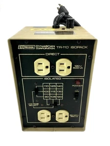B&K Precision Dynascan TR-110 4-Port Isopack Direct/Isolation Transformer CLEAN - Picture 1 of 9