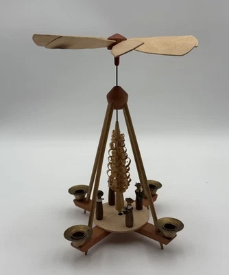 Weihnachtspyramide Pyramide Weihnachten Original Erzgebirge DDR Kurende - Bild 1 von 4