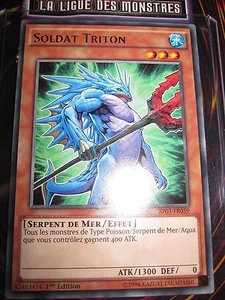 YU-GI-OH! RARE SOLDAT TRITON BP03-FR059 NEUF MINT FRANCAIS - Picture 1 of 1