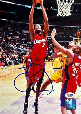 Lamar Odom Signed 8x10 LA Clippers Photo PSA S99318 - Image 1 of 2