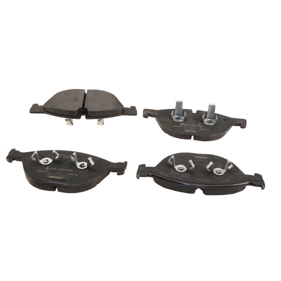 Textar Front Slotted Disc Brake Pad Set For Jaguar XF XFR XFR-S XJ XJR XKR XKR-S - Image 1 of 1