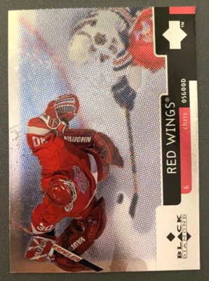 1997-98 Upper Deck Black Diamond Chris Osgood Detroit Red Wings #39 - Image 1 of 2