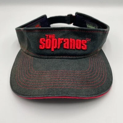Кепка с регулируемым козырьком лицензированная The Sopranos HBO черная - Изображение 1 из 4