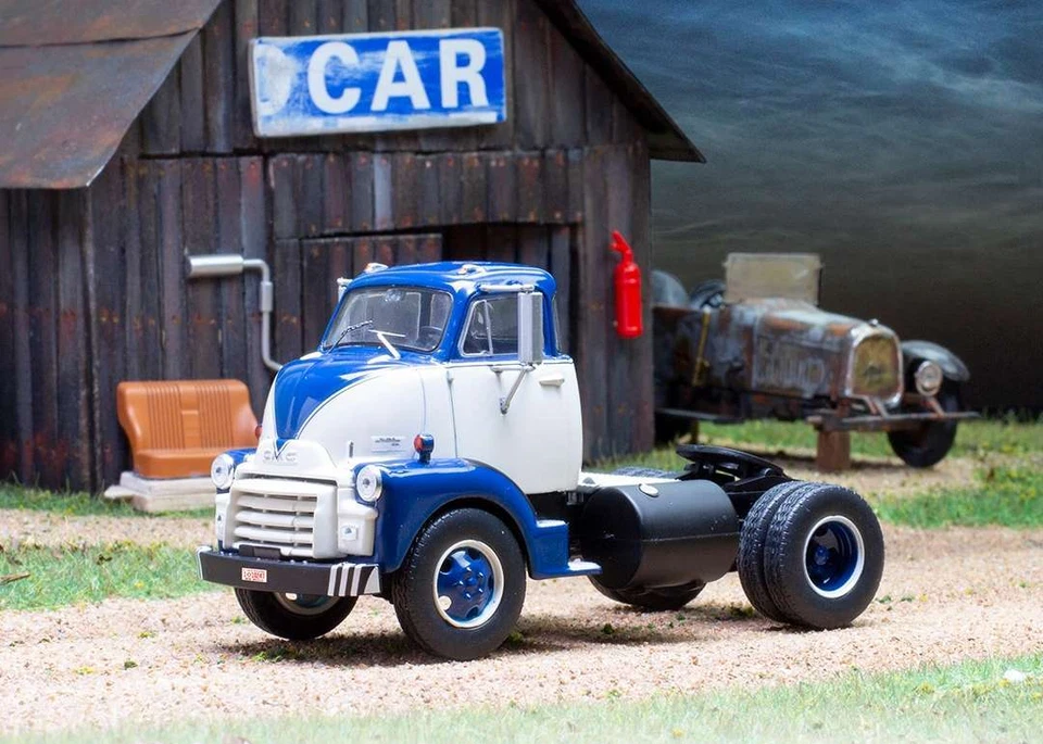 GMC 950 Coe Blanc Bleu 1954 1/43 IXO - Photo 1/1