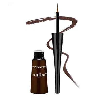 Wet n Wild  MEGALINER liquid Eyeliner, 872A Dark Brown  .12 fl oz - Image 1 of 3