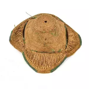 Sombrero de lago tejido a mano Cuba Congo - Imagen 1 de 8
