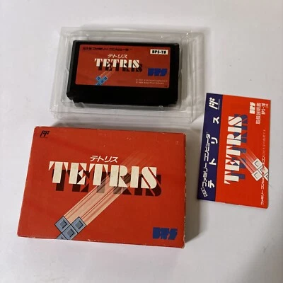 Tetris Nintendo Famicom NTSC-J Japan BPS-T0 Box & Manual - Image 1 of 4