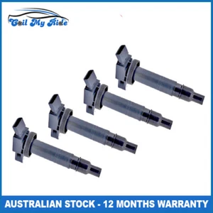 4 x Ignition Coils for Toyota Avensis Verso Camry Hiace Prado Tarago Rav4 4 Cyl. - Foto 1 di 2