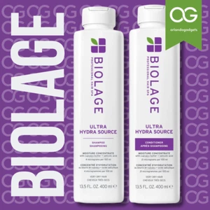 Biolage Ultra Hydra Source Shampoo + Conditioner 13.5oz 💧 Deep Moisture 💧 - Picture 1 of 2