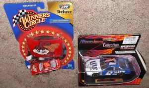 NASCAR set of 2 1/64 Dale Earnhardt 1/43 Rusty Wallace Winners Circle Race Image - Picture 1 of 10
