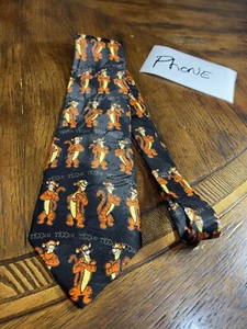 POOH TIGGER HIGH END DRESS SUIT DESIGNER NECKTIE TIE FREE SHIPPING - Picture 1 of 4