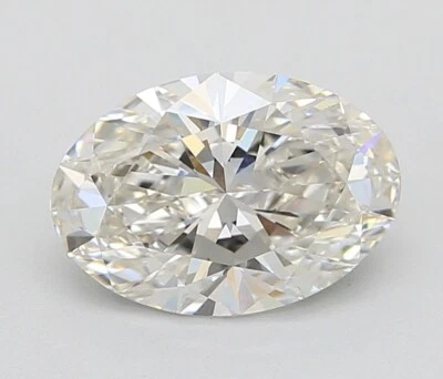 7.64 Caret OVAL Cut IGI Certified Lab Grown CVD Diamond G Color SI1 Clarity - Image 1 of 4