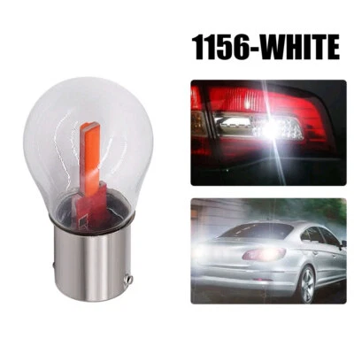 1156 BA15S 1157 BAY15D  LED Filament Light COB Turn Signal Parking Reverse Lamp - Image 1 of 4