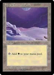Snow-Covered Plains, Ice Age, MTG, LP - Picture 1 of 1