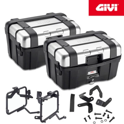 VALIGIE LATERALI + TELAI [GIVI] TRK46 - KAWASAKI VERSYS 650 2008 2009 Foto 1 de 3