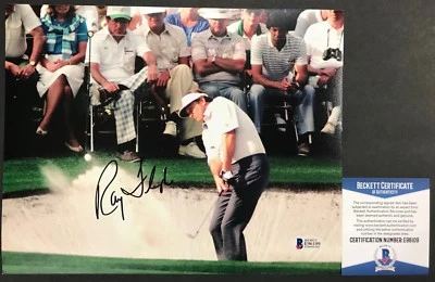 US OPEN WINNER! Ray Raymond Floyd PGA Signed 8x10 Photo #2 PSA/DNA Masters - Image 1 of 2