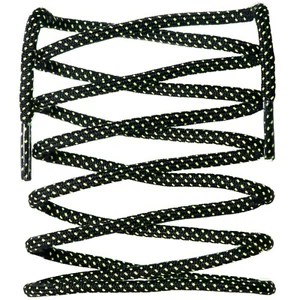 LitLaces - Rope Polyester Two Tone Polka Dot Shoelaces for Sneakers - Picture 1 of 4